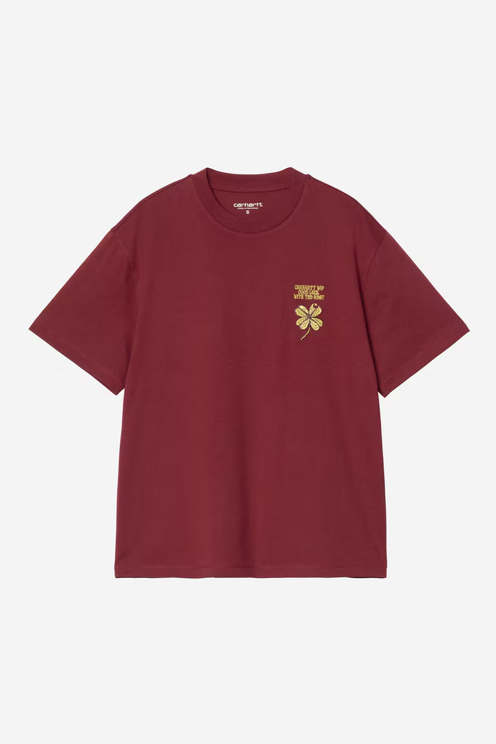 W' S/S Clover T-shirt Marsala