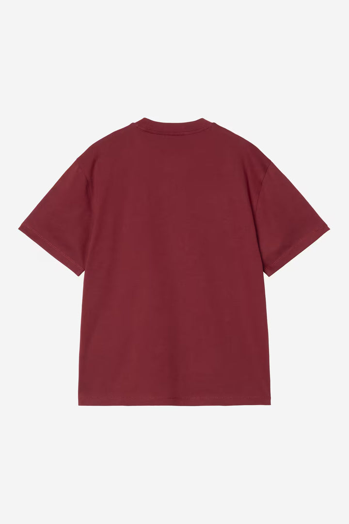 W' S/S Clover T-shirt Marsala