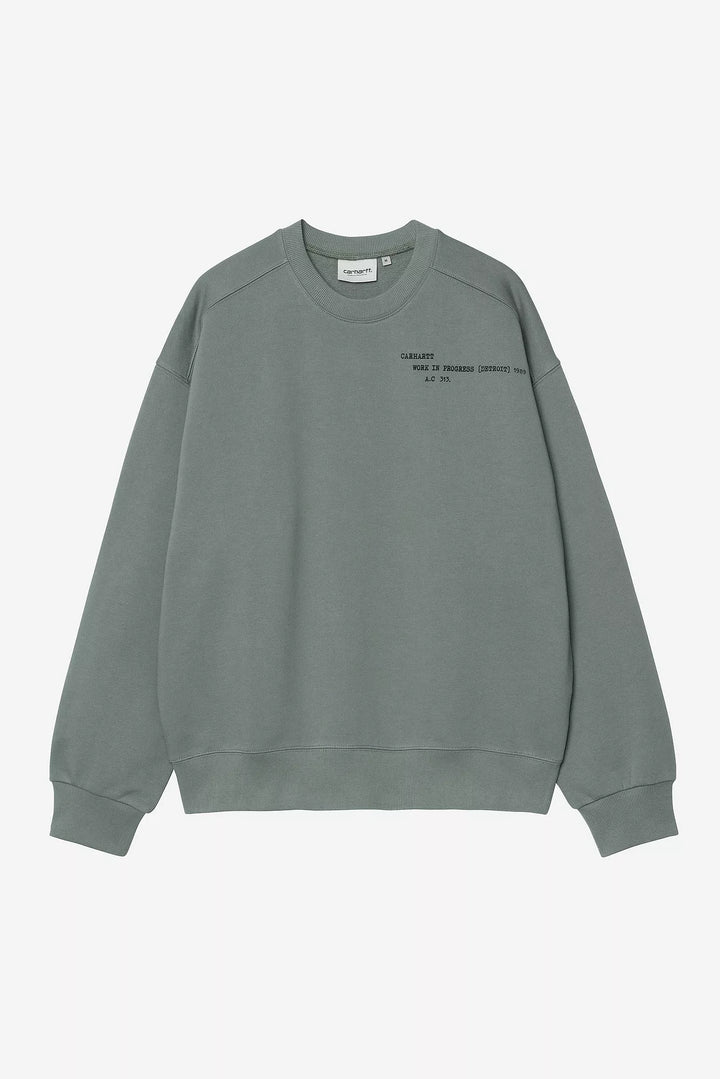 Punched Sweat Velvet Green - The Road 1380