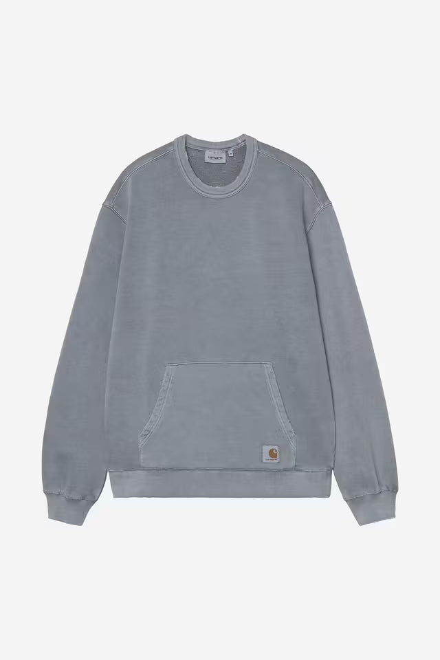 Torion Sweat Office Blue, Grind Wash