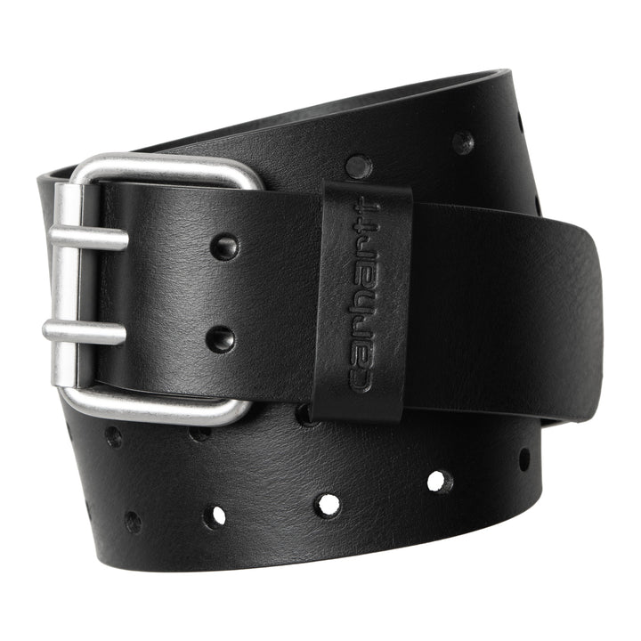 Double Script Belt Black / Silver