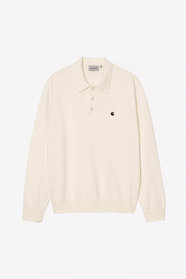 L/S Madison Polo Cinnerus / Black - The Road 1380