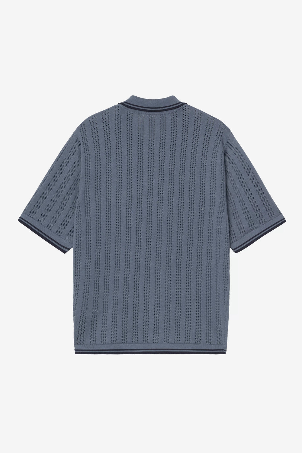 S/S Ramsey Polo Velvet Blue / Deep Night - The Road 1380