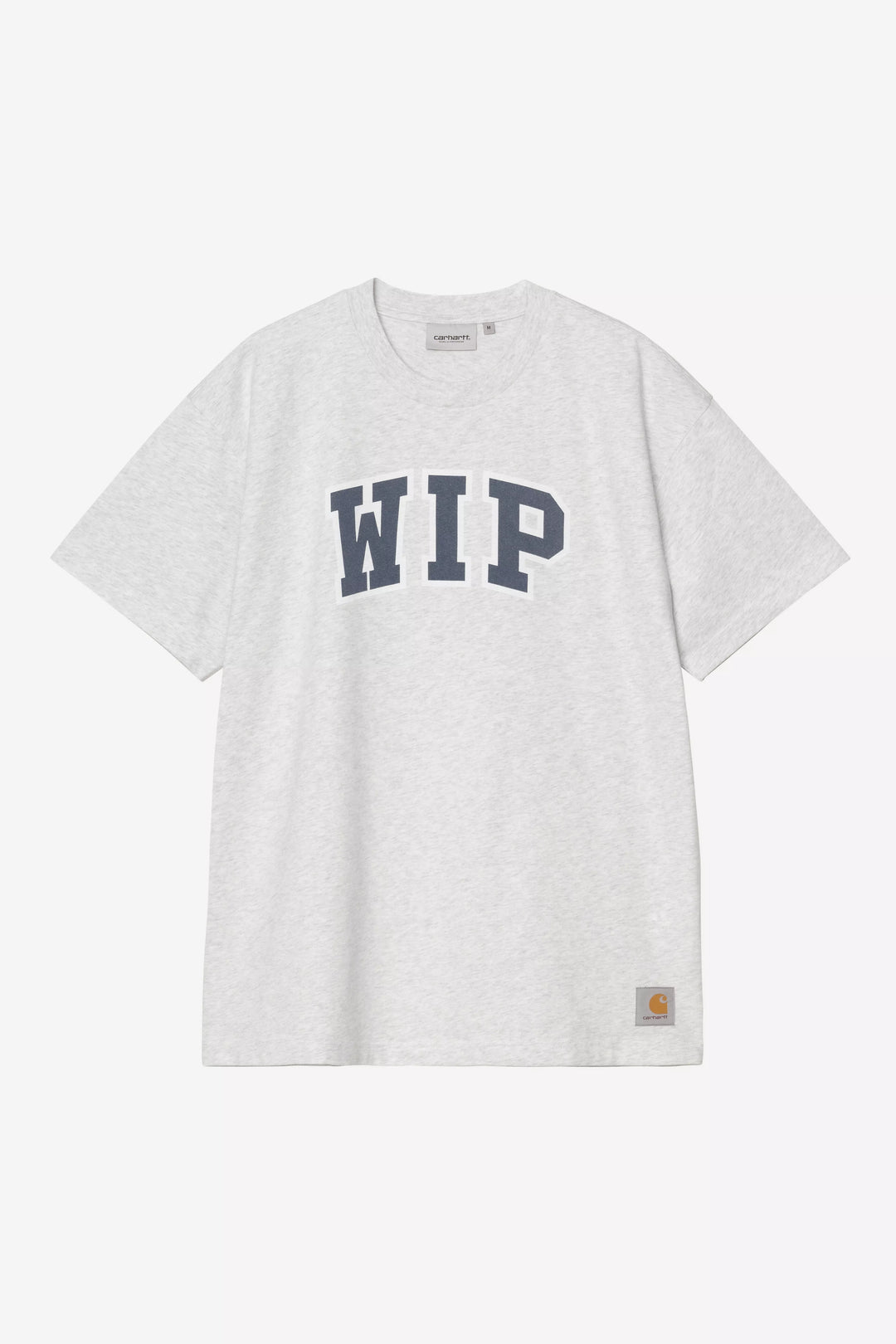 S/S Wip Iii T-shirt Ash Heather / Heavy Stone Wash - The Road 1380