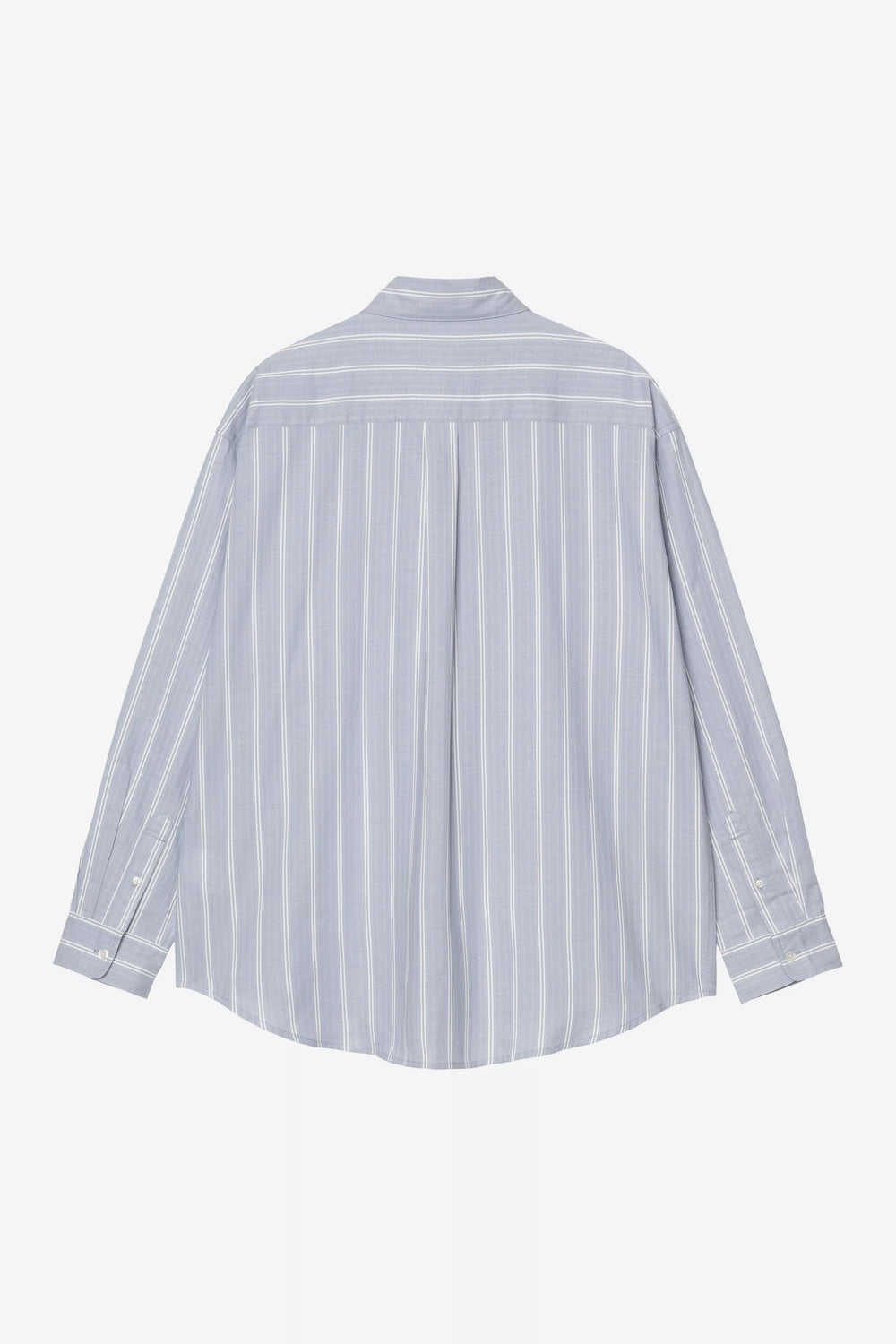 L/S Beale Shirt Beale Stripe, Gentle Blue / White - The Road 1380