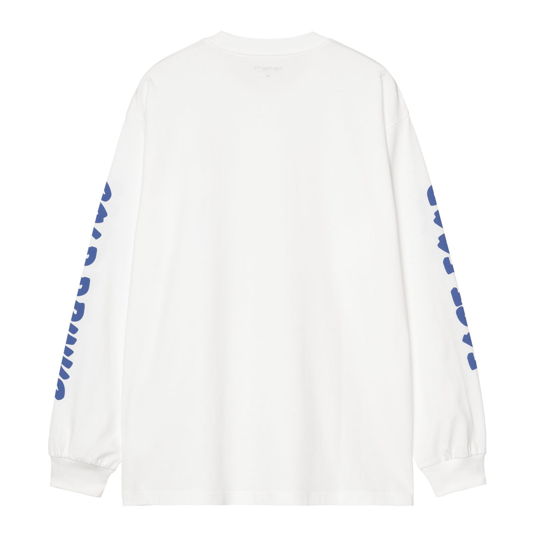 L/S Cold Drinks T-shirt White