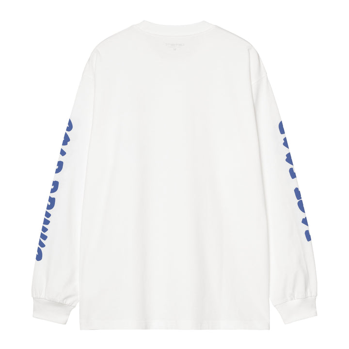 L/S Cold Drinks T-shirt White