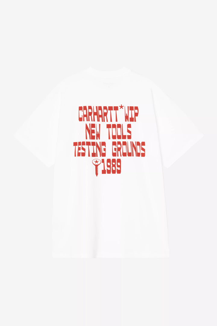 S/S Blocks T-shirt White