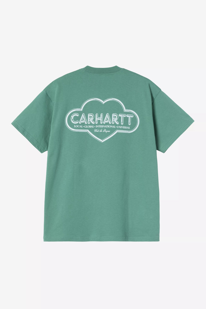 S/S Cloud Heart T-shirt Lily - The Road 1380