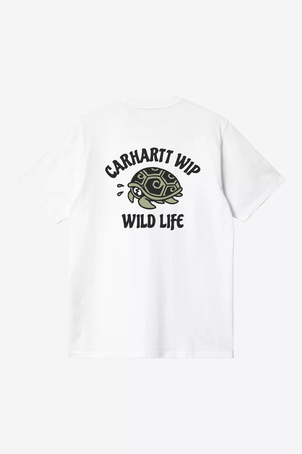 S/S Wild Life T-shirt White - The Road 1380