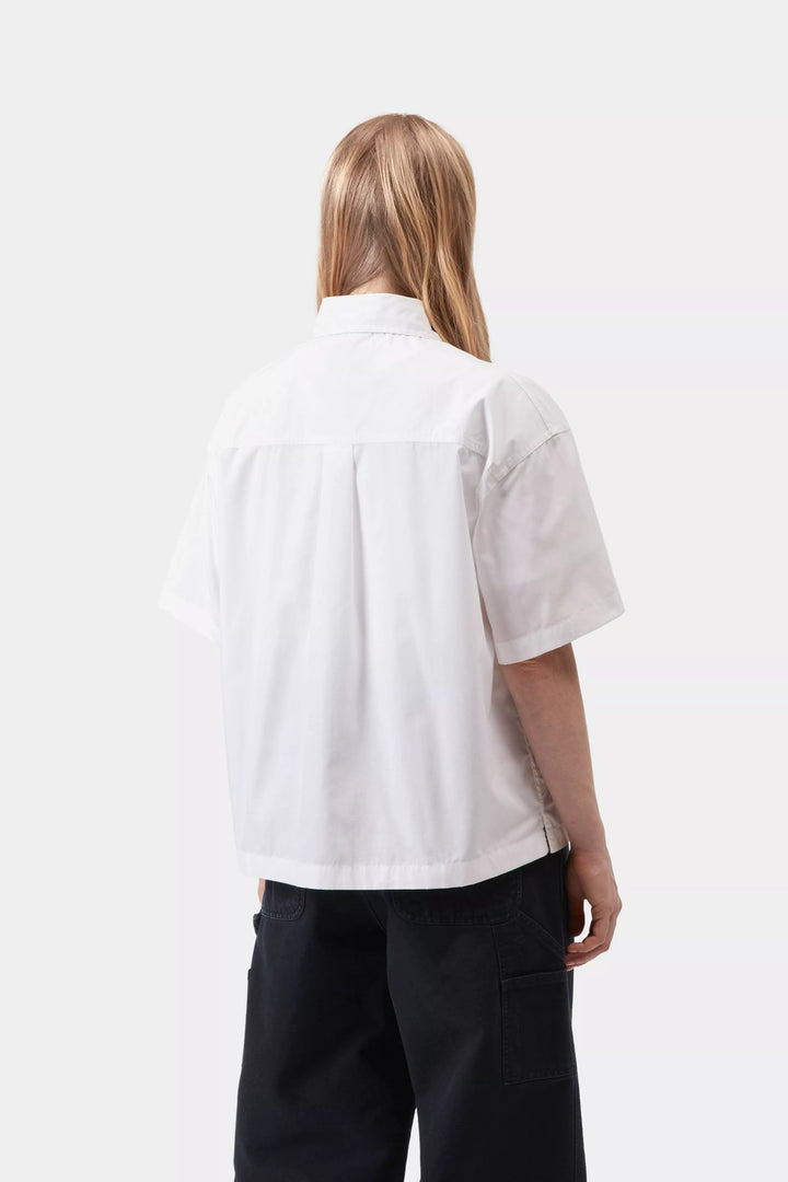 W' S/S Belmont Shirt White - The Road 1380