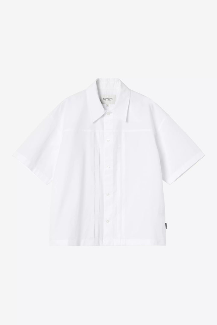 W' S/S Belmont Shirt White - The Road 1380