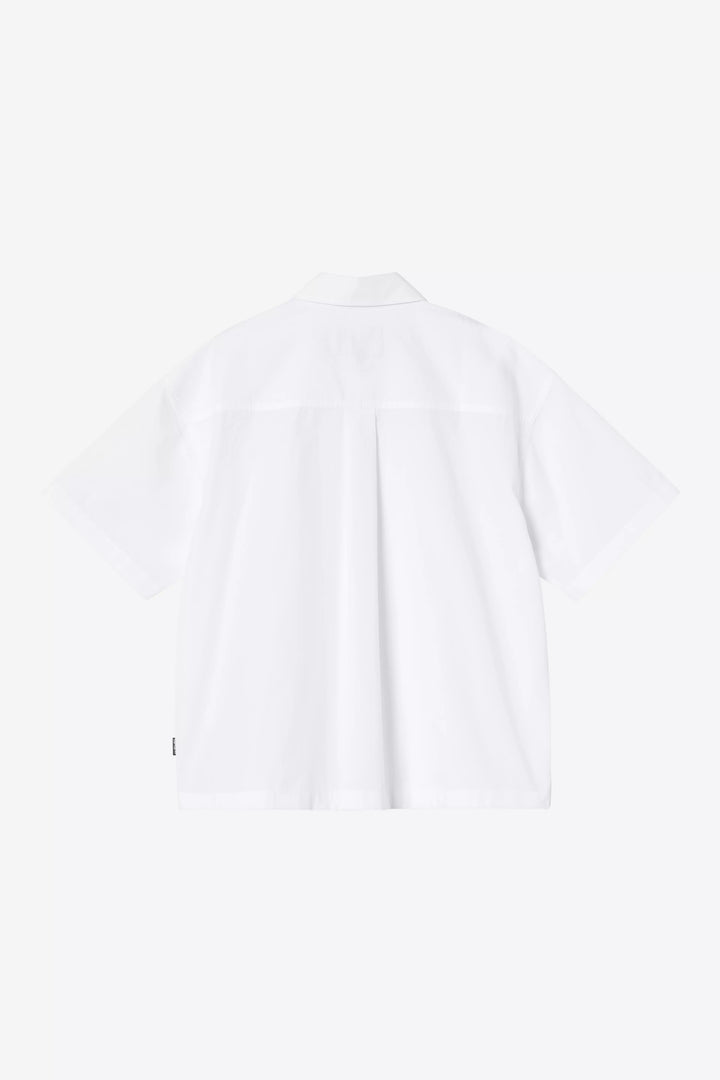 W' S/S Belmont Shirt White - The Road 1380