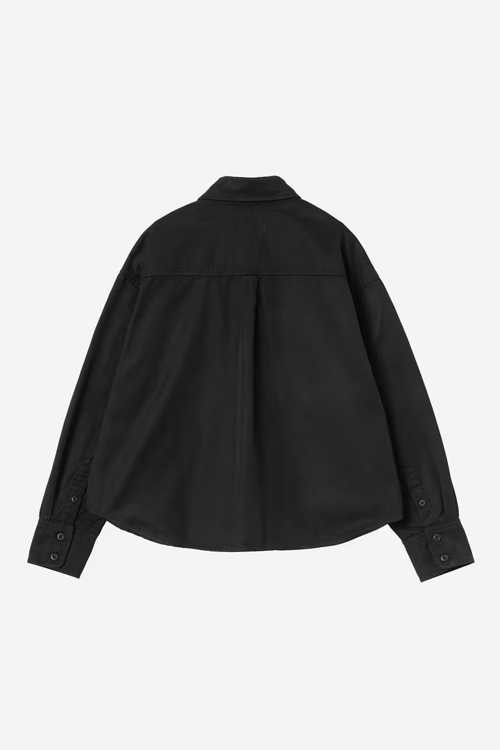 W' Kelly Shirt Jac Black Rinsed