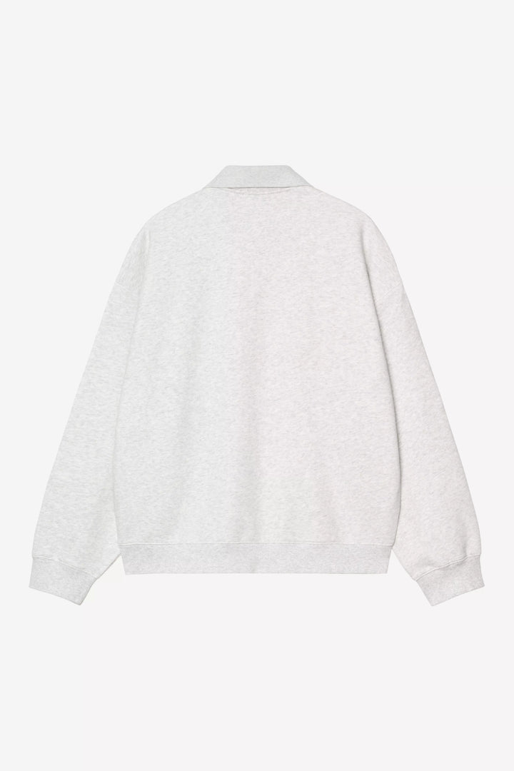 Wip Label Polo Sweat Ash Heather - The Road 1380