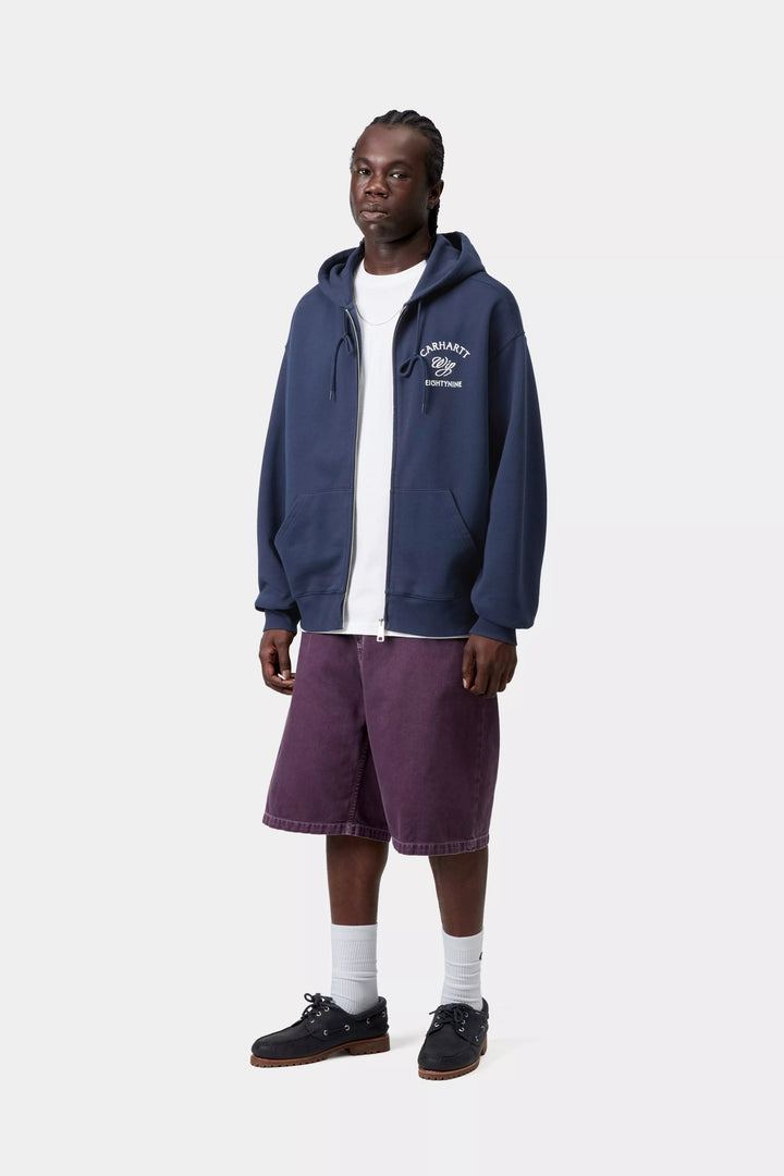 Hooded Eightynine Sweat Jacket Jupiter - The Road 1380