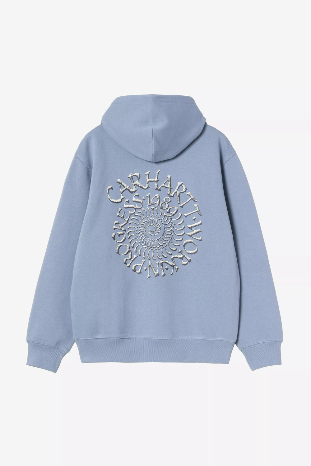 Hooded Spiral Sweat Gentle Blue - The Road 1380