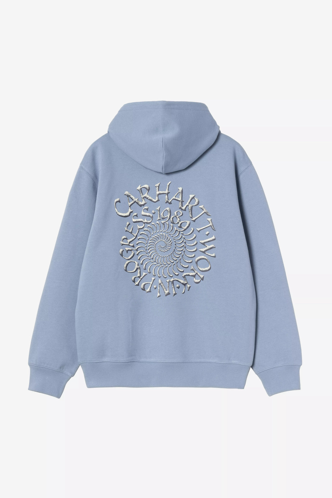 Hooded Spiral Sweat Gentle Blue - The Road 1380