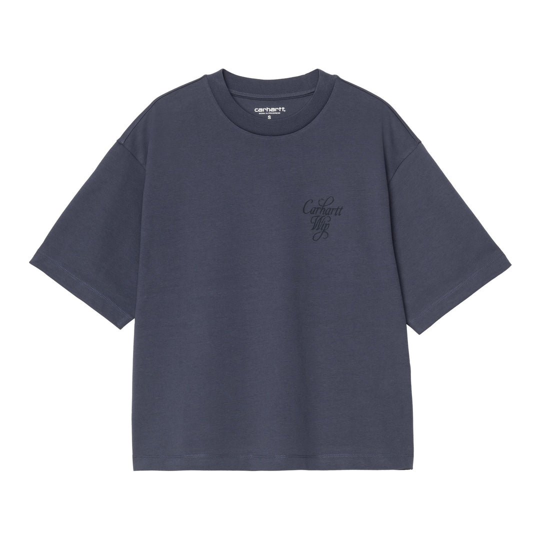 W' S/S Vestige T-shirt Blue