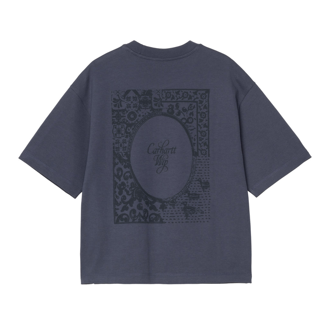 W' S/S Vestige T-shirt Blue