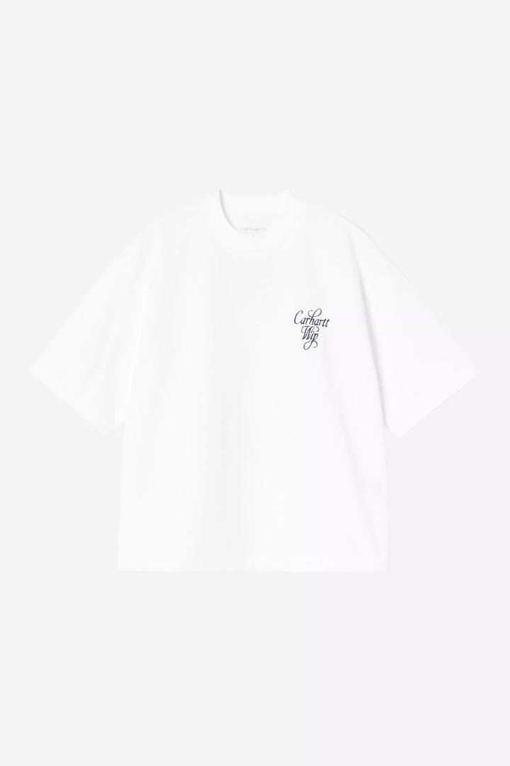W' S/S Vestige T-shirt White - The Road 1380