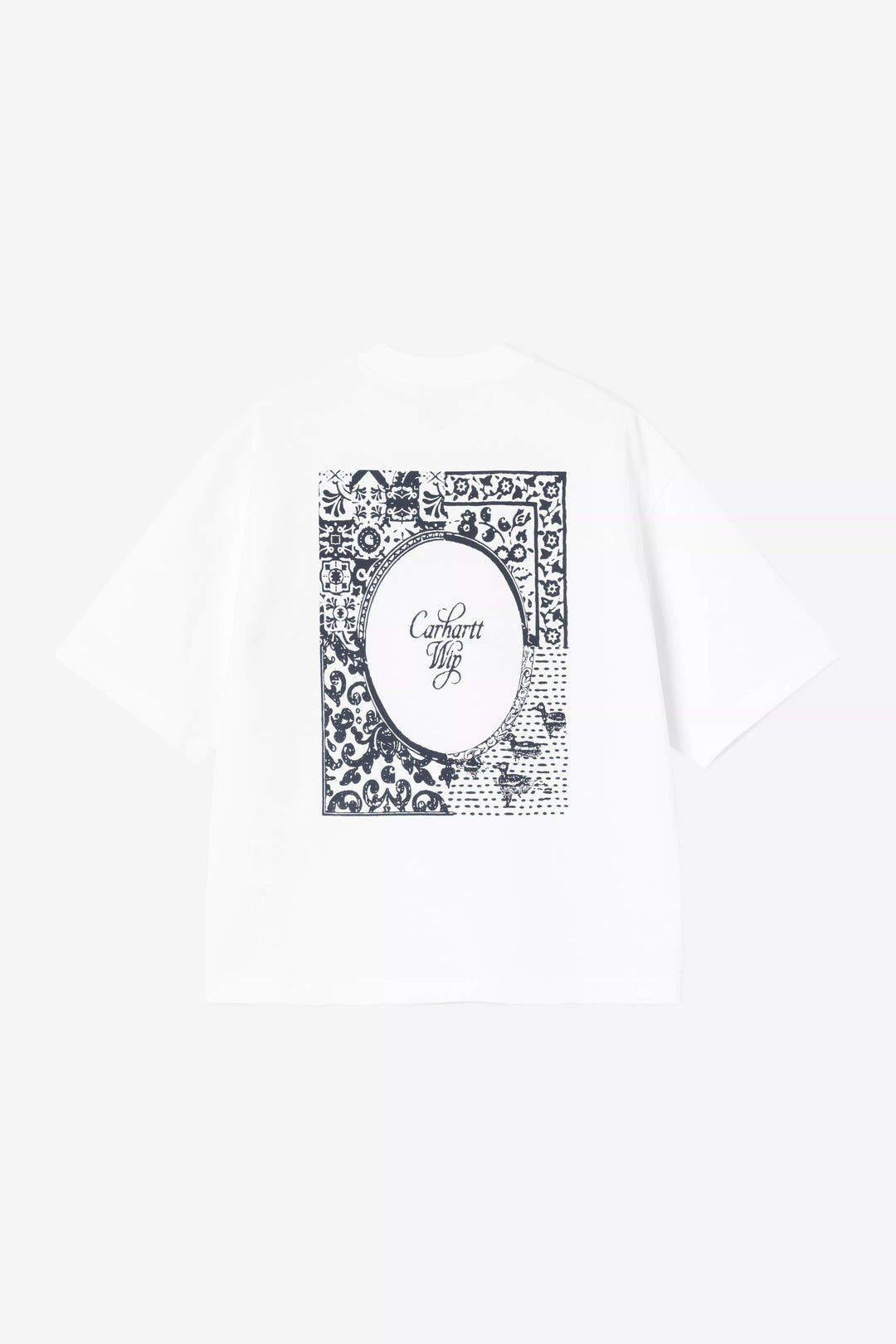 W' S/S Vestige T-shirt White - The Road 1380