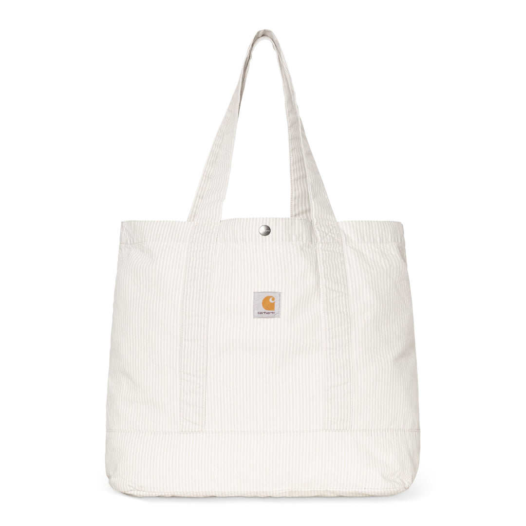 Mercer Tote Bag Mercer Stripe, Graphite / Wax, Bleach