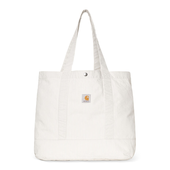 Mercer Tote Bag Mercer Stripe, Graphite / Wax, Bleach