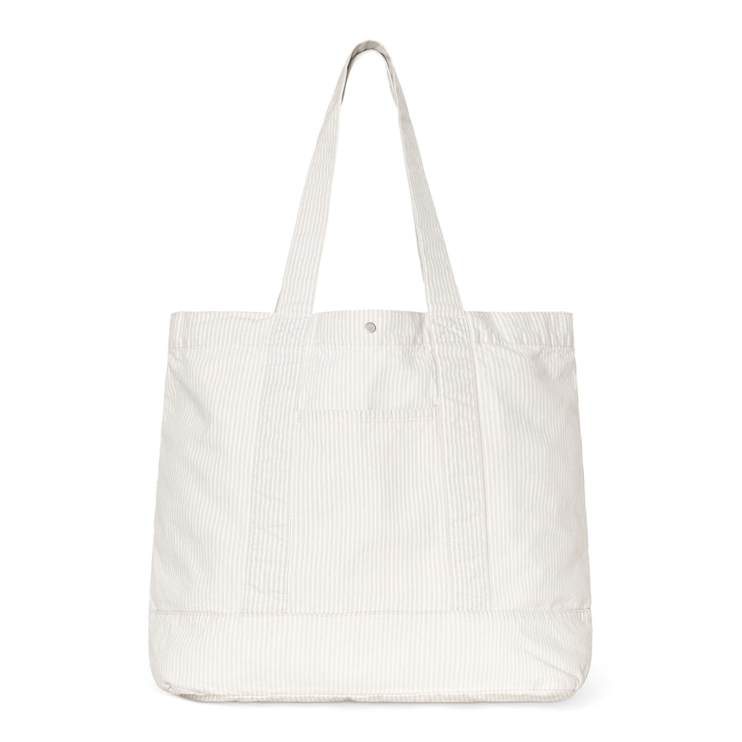 Mercer Tote Bag Mercer Stripe, Graphite / Wax, Bleach