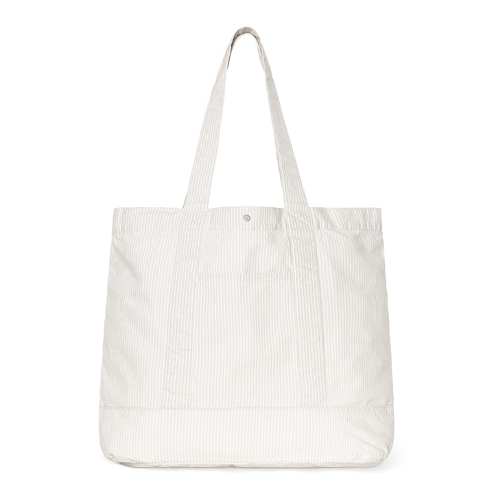 Mercer Tote Bag Mercer Stripe, Graphite / Wax, Bleach