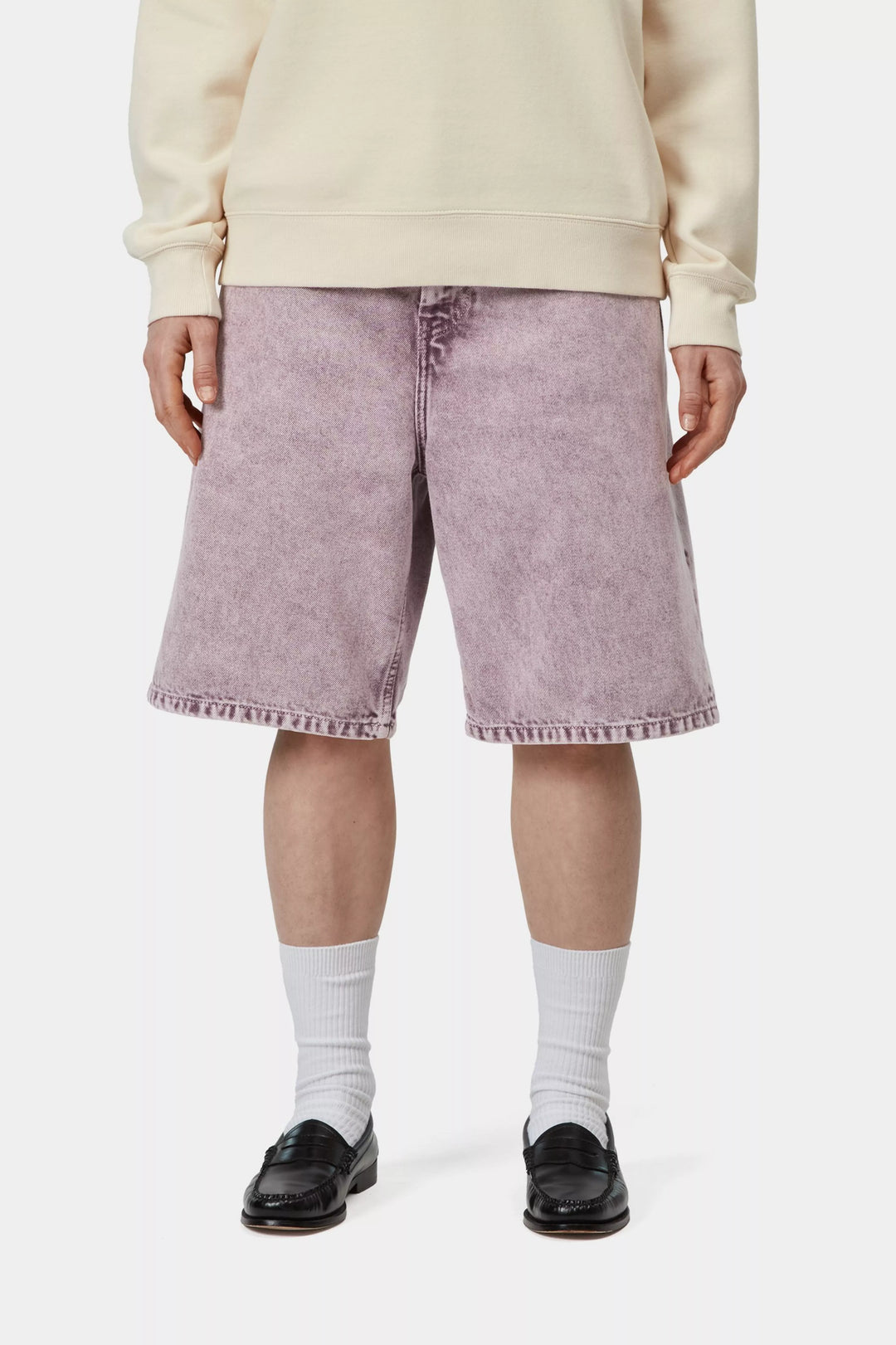 W' Brandon Short Cozy Purple, Chalk Wash - The Road 1380