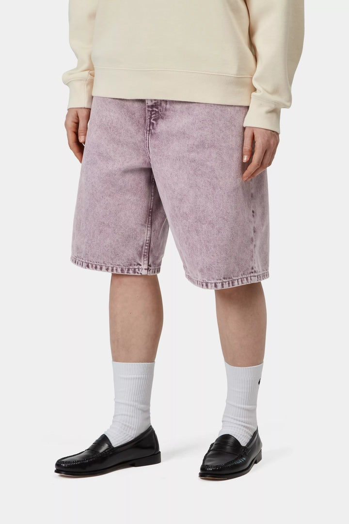 W' Brandon Short Cozy Purple, Chalk Wash - The Road 1380