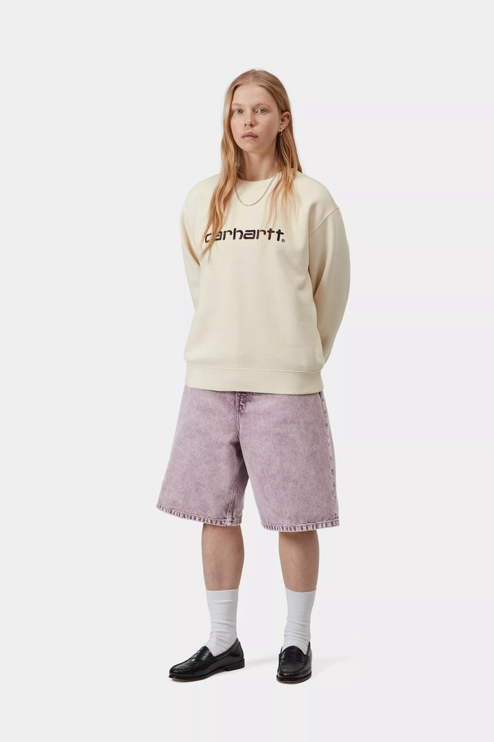 W' Brandon Short Cozy Purple, Chalk Wash - The Road 1380