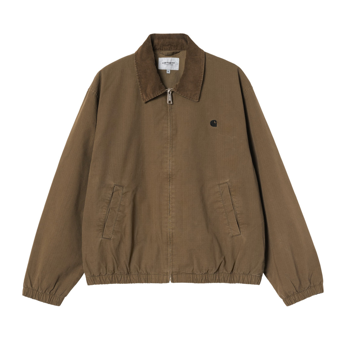 Madison Ripstop Jacket Dark Beech / Black / Garment Dyed