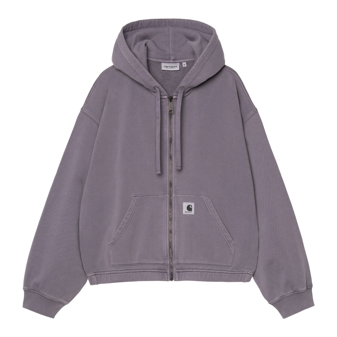 W' Hooded Hoggard Jacket Shady Purple / Garment Dyed
