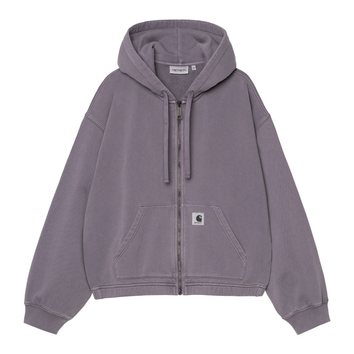 W' Hooded Hoggard Jacket Shady Purple / Garment Dyed