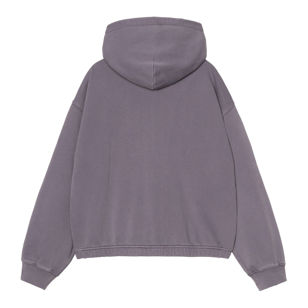 W' Hooded Hoggard Jacket Shady Purple / Garment Dyed