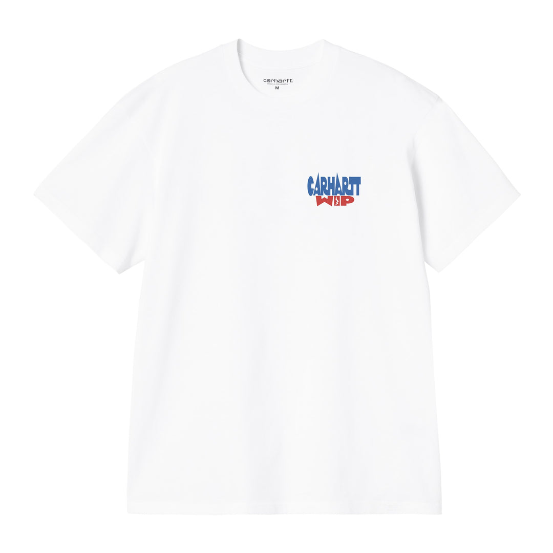 S/S Luggage Label T-shirt White