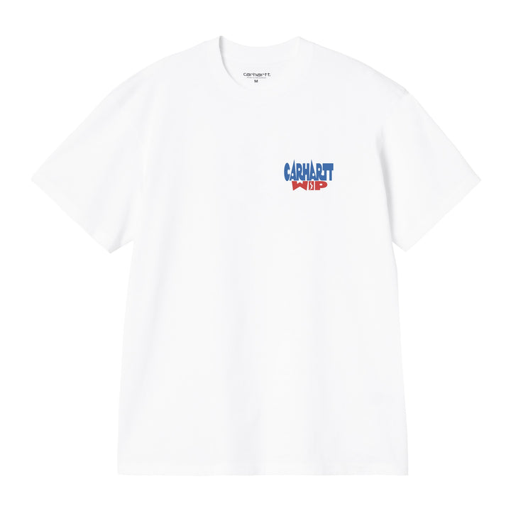 S/S Luggage Label T-shirt White