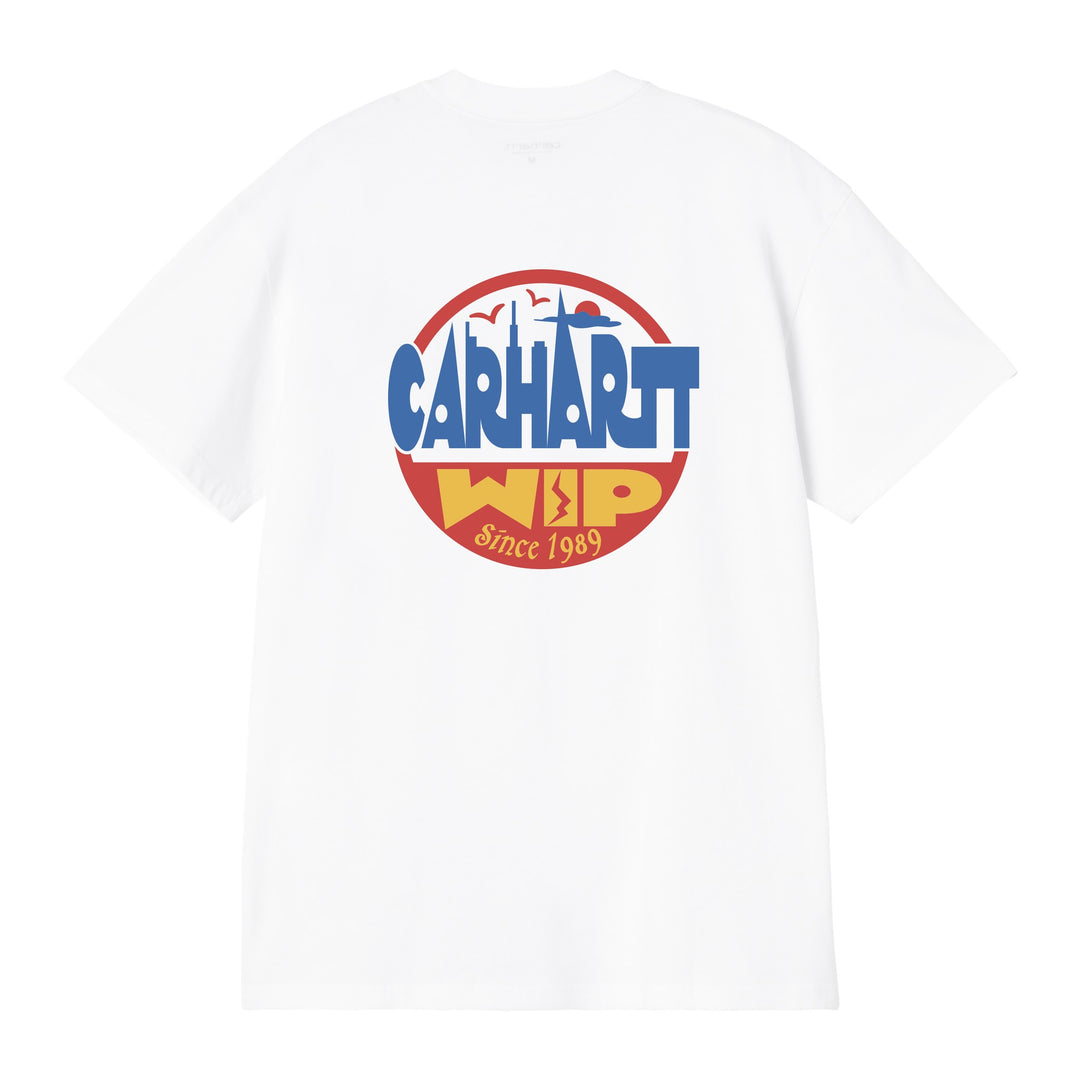 S/S Luggage Label T-shirt White
