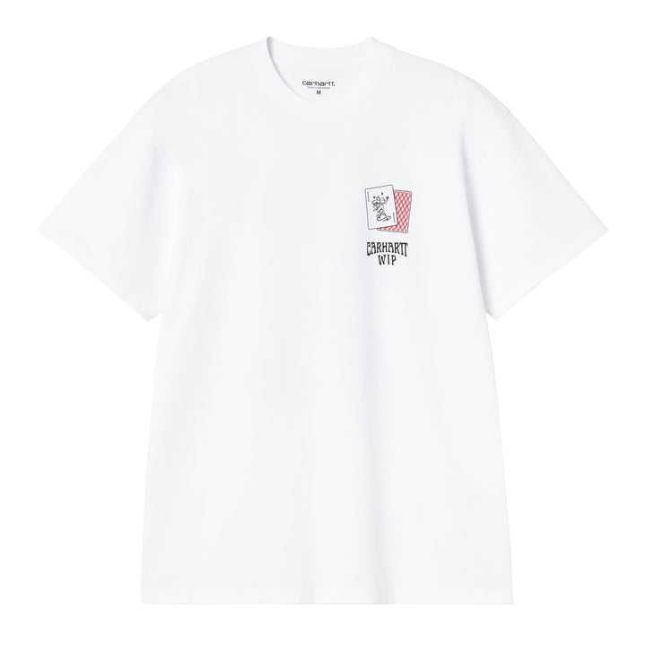 S/S Playing Cards T-shirt White