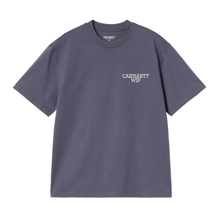 W' S/S Hugging Cats T-shirt Shady Purple