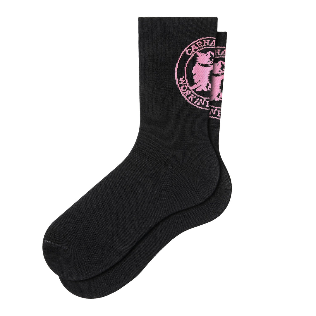 W' Hugging Cats Socks Black