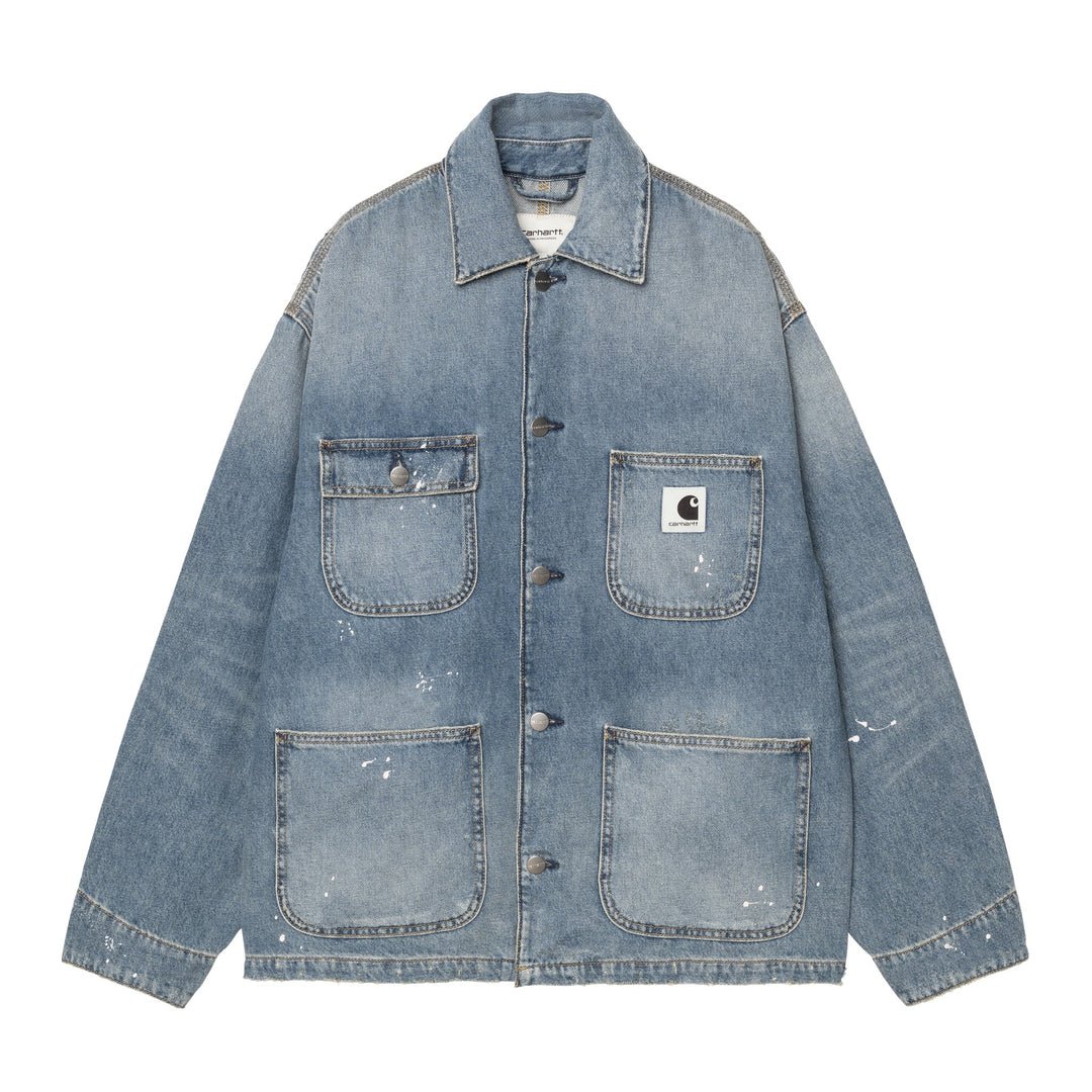 W' Og Michigan Coat Blue / Destroy Wash, Splatter