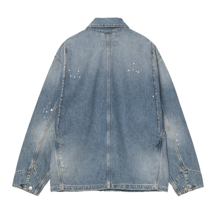 W' Og Michigan Coat Blue / Destroy Wash, Splatter