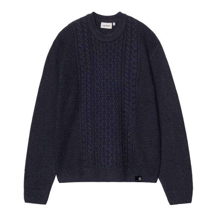 Caster Knit Sweater Dark Navy