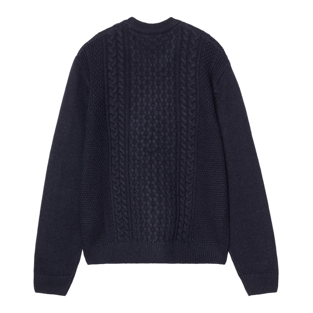 Caster Knit Sweater Dark Navy