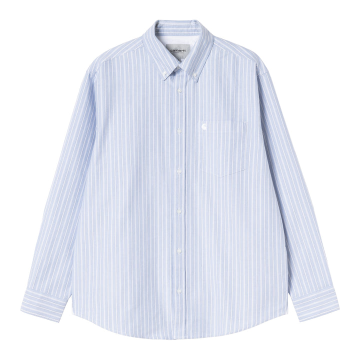 L/S Kanan Shirt Kanan Stripe, Bleach