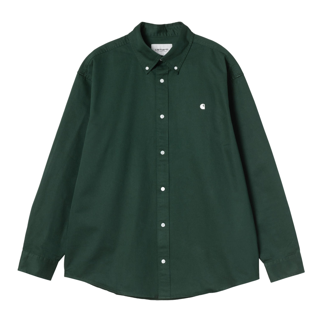L/S Og Madison Shirt Dark Scarab - The Road 1380