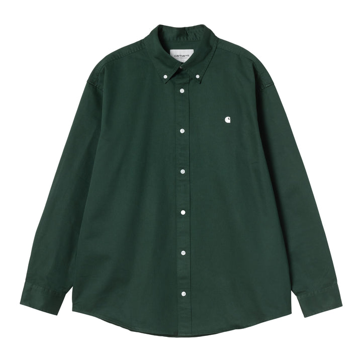 L/S Og Madison Shirt Dark Scarab - The Road 1380